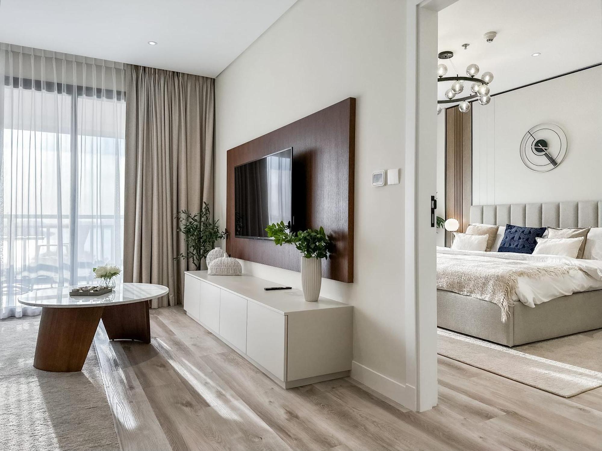 Relaxing 1 Bedroom Apartment At 5 Star Resort Dubaj Exteriér fotografie